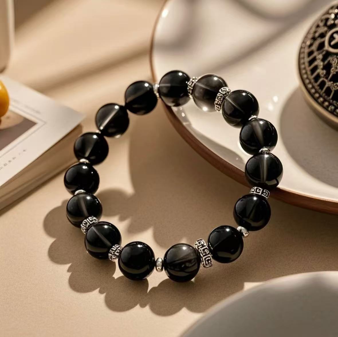 Wear Black Obsidian to Strengthen Willpower, Resist Temptation & Stick to Long-Term Goals