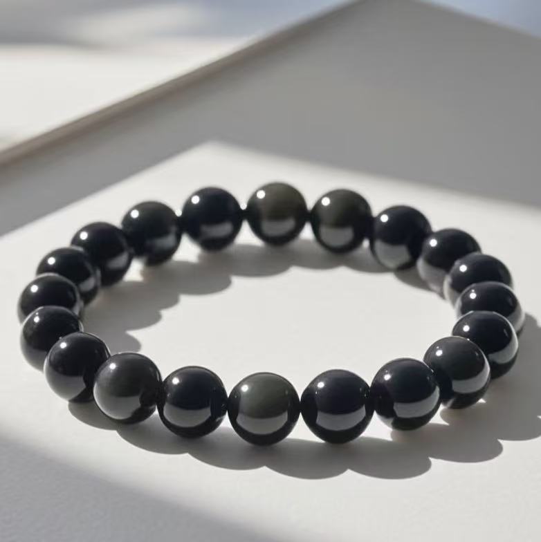 Wear Black Obsidian to Strengthen Self-Awareness, Fuel Personal Growth & Transformation