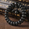 Tibetan Lightning Strike Wood Protection Bracelet - Crystal Gift for Men