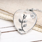 Buddha Stones Natural Healing Crystals Heart Pendant Necklaces Necklaces & Pendants BS 14