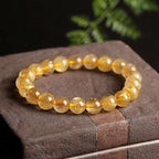 Buddha Stones Natural Citrine Blessing Protection Bracelet Bracelet BS 4