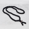 Women's Lava Rock Mala Set - 108 Natural Prayer Beads Bracelet & Necklace Gift