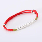 Buddha Stones Tibetan Buddhist Handmade Mani Mantra Lucky Red String Bracelet Bracelet BS 13