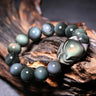 Men's Rainbow Obsidian Fox Bracelet - Huaxia Treasures Crystal Gift