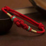 Red String Jade Couple Bracelet - Women's Collection