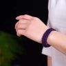 Natural Amethyst Bracelet - Genuine Gemstone Jewelry for Daily Wear
