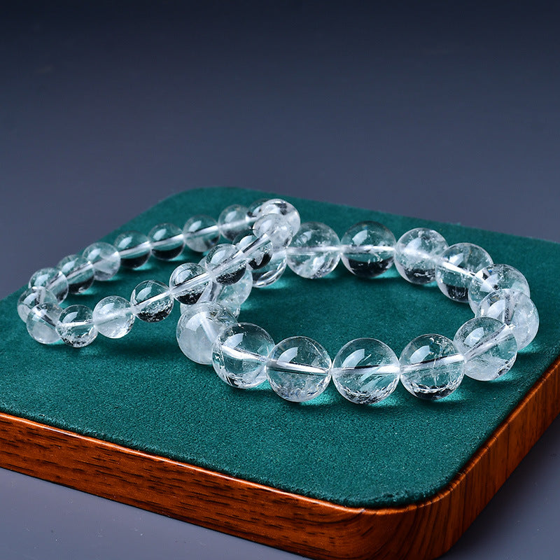 Huaxia Treasures Natural Clear Quartz Bracelet - Healing, Focus & Serenity