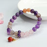 Crystal Gifts for Men - Amethyst Bracelet, Daily Wear Gemstone Jewelry