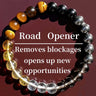 Natural Tiger Eye Black Obsidian Bracelet