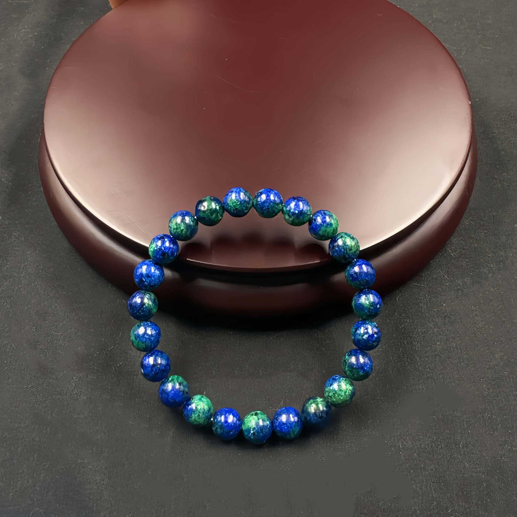 Huaxia Treasures Lapis Lazuli Bracelet - Wealth, Serenity & Success Symbol Jewelry