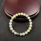 Huaxia Treasures Indigo Jade Bracelet - Prosperity, Serenity & Protection