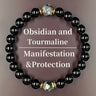 Natural Black Obsidian Bracelet