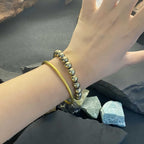 Natural Pyrite Stone Bracelet - Women’s Crystal Gift