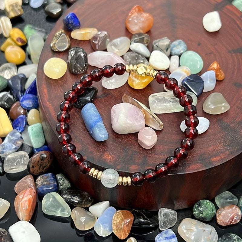 Red Agate Bracelet - Daily Wear Gemstone Jewelry