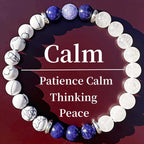 Huaxia Treasures Focus & Serenity Bracelet - Jade, Amethyst & Turquoise Blend