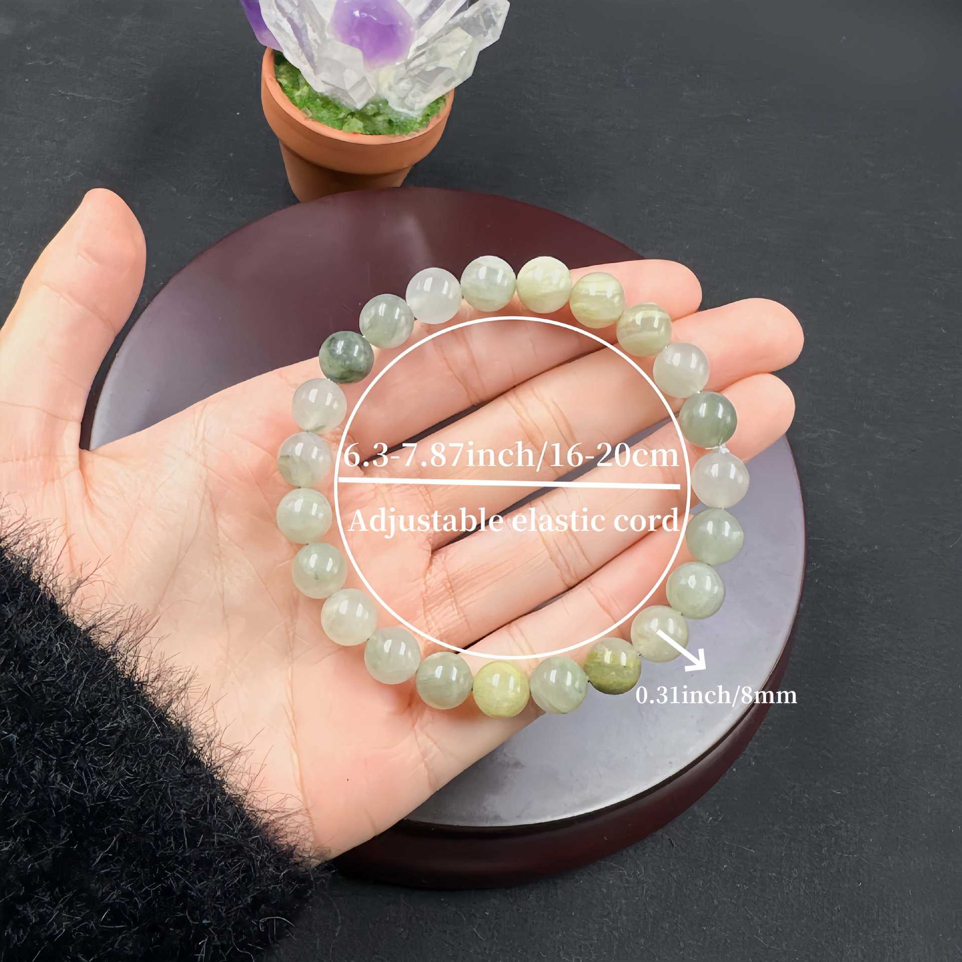 Huaxia Treasures Indigo Jade Bracelet - Prosperity, Serenity & Protection