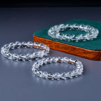 Huaxia Treasures Natural Clear Quartz Bracelet - Healing, Focus & Serenity