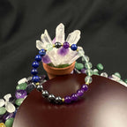 Huaxia Treasures Wealth & Protection Bracelet - Hematite, Lapis Lazuli & Amethyst