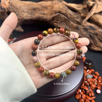 Huaxia Treasures Tiger Eye Bracelet - Wealth, Success & Confidence Energy Jewelry
