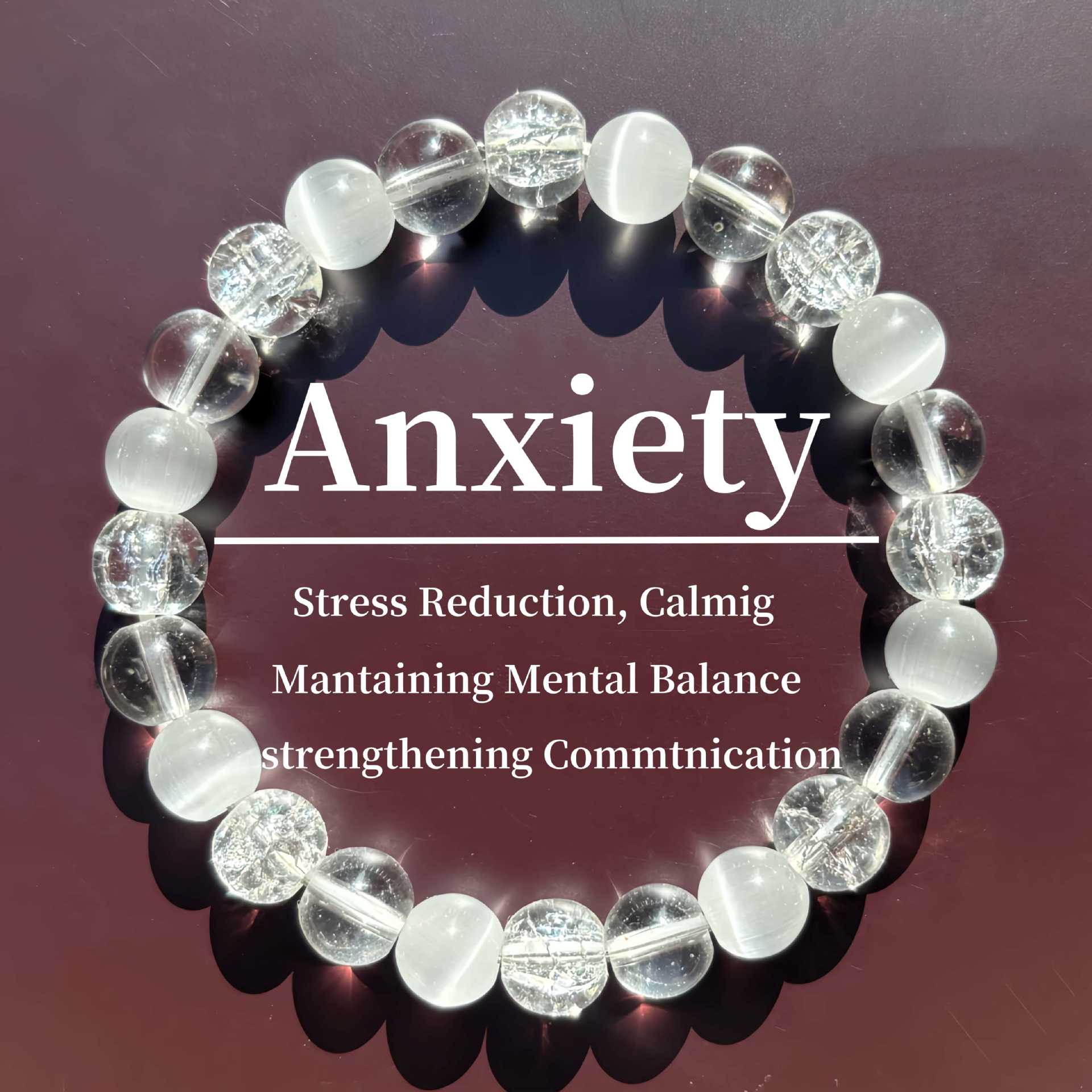 Huaxia Treasures Focus & Balance Bracelet - Clear Quartz & Tiger Eye Gemstone Jewelry