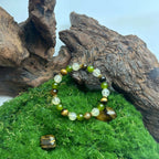 Huaxia Treasures Tiger Eye & Crystal Bracelet - Wealth, Focus & Success