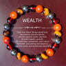 Hematite & Tiger Eye Bracelet - Men’s Stylish Crystal Accessory