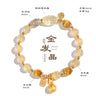 Natural Citrine Beaded Bracelet - Daily Wear Jewelry