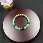 Huaxia Treasures Wealth & Healing Bracelet - Malachite & Aventurine Green Energy Jewelry