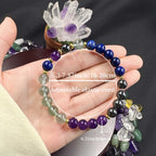 Huaxia Treasures Wealth & Protection Bracelet - Hematite, Lapis Lazuli & Amethyst