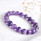 Huaxia Treasures Natural Amethyst Bracelet - Serenity, Focus & Healing
