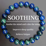Lapis Lazuli Gemstone Bracelet - Unisex Beaded Jewelry