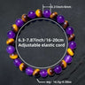 Amethyst & Tiger Eye Bracelet - Men’s Stylish Crystal Accessory