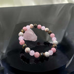 Huaxia Treasures Tiger Eye & Rose Quartz Bracelet - Confidence, Love & Success