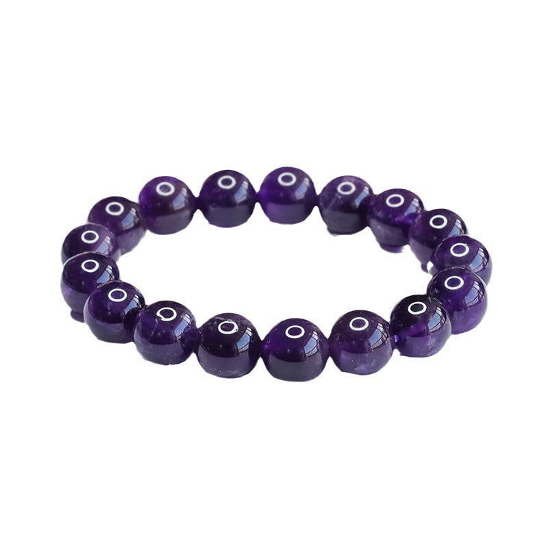Huaxia Treasures Natural Amethyst Bracelet - Serenity, Focus & Healing
