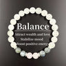 Jade & Rose Quartz Bracelet - Women’s Stylish Crystal Accessory