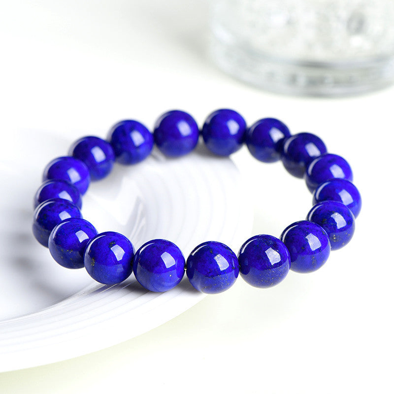 Huaxia Treasures Natural Lapis Lazuli Bracelet - Serenity, Focus & Feng Shui Harmony