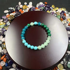 Huaxia Treasures Malachite & Turquoise Bracelet - Healing, Balance & Serenity