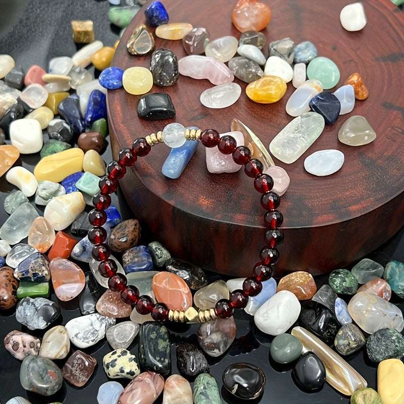 Red Agate Bracelet - Daily Wear Gemstone Jewelry