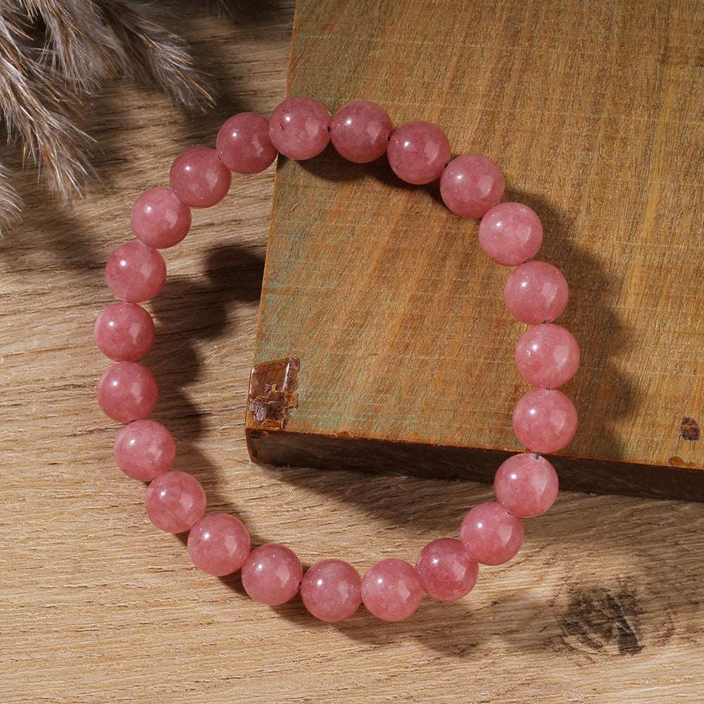 Rose Quartz Gemstone Bracelet - Women's Collection