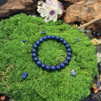 Huaxia Treasures Serenity & Success Bracelet - Lapis Lazuli Gemstone Jewelry