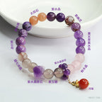 Huaxia Treasures Natural Amethyst Bracelet - Serenity, Focus & Success