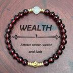 Red Agate Bracelet - Daily Wear Gemstone Jewelry