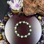 Huaxia Treasures Wealth & Success Bracelet - Tiger Eye & Aventurine Jade Design