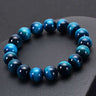 Crystal Gifts for Men - Huaxia Treasures Blue Tiger Eye Bracelet