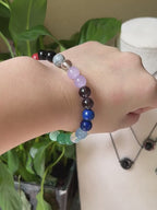 Men's Tiger Eye Crystal Bracelet - Natural Gemstone Wrist Jewelry - Perfect Crystal Gifts for Men